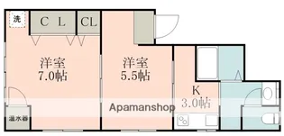 エムハイツ【23号室】の間取り