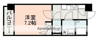 S−RESIDENCE加治屋町ACHIEVE【6階】の間取り