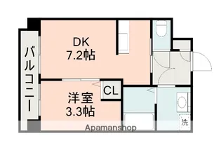 ピネータ天保山【2階】の間取り