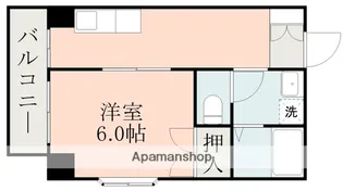 コスモハイツ【301号室】の間取り