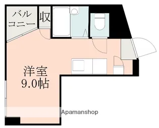 サンハウス【4階】の間取り