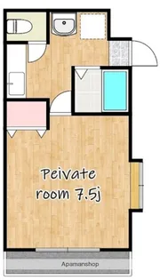 BMビルⅡ【3階】の間取り