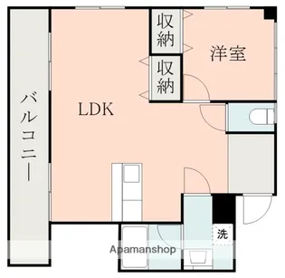 サンシャイン和田【4階】の間取り