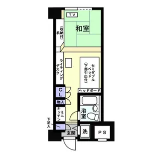 アルファコンフォート鹿児島【404号室号室】の間取り