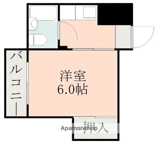 Y’SBLDⅦ【2階】の間取り