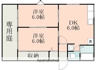 アプリコットホール【1階】の間取り