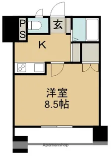 鹿児島県鹿児島市荒田1丁目【マンション】の間取り