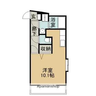 フォーシーズン宇宿【3階】の間取り