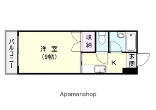 セントヒルズ鹿児島【4階】の間取り