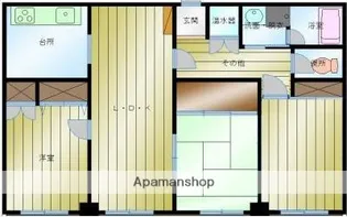 ストークマンション鹿児島【6階】の間取り