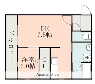 メゾンSR【2階】の間取り