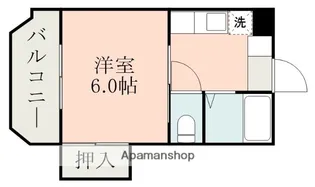 居川ビル【203号室】の間取り