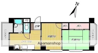 2DKの間取り画像