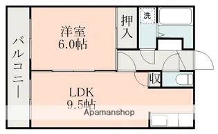 クール永吉【1階】の間取り