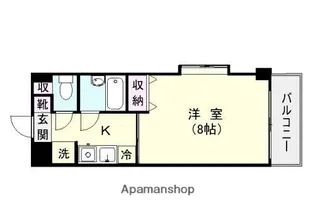 リードIN荒田【2階】の間取り