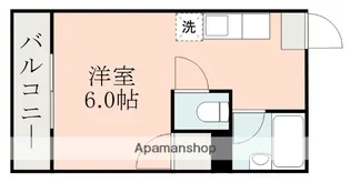 シャルルコーポ紫原【405号室】の間取り