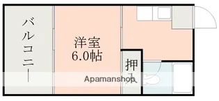 第2甲南パークマンション【4階】の間取り