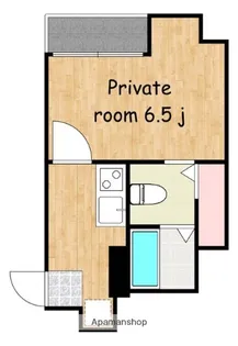 K’S COURT 高麗【204号室】の間取り