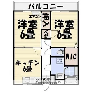 ターミーヒル【4階】の間取り