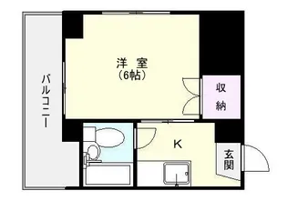 OZ−6ビル【4階】の間取り