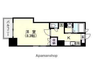 ミア・カーサ【501号室】の間取り