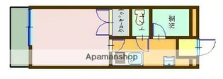リバティ万喜【2階】の間取り