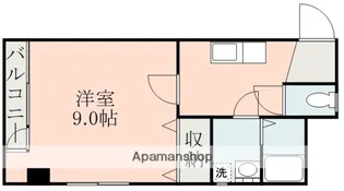 ルフォンT武【205号室】の間取り