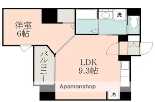 さくらヒルズ大黒町【3階】の間取り