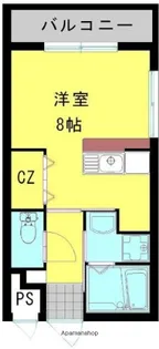 イリスパイラブライト【4階】の間取り