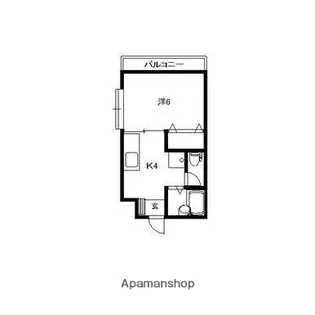 RBハイツ【113号室】の間取り