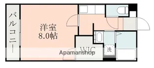 フォーシーズン宇宿【1階】の間取り