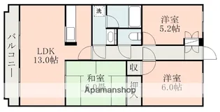 グランドゥールMARI【2階】の間取り