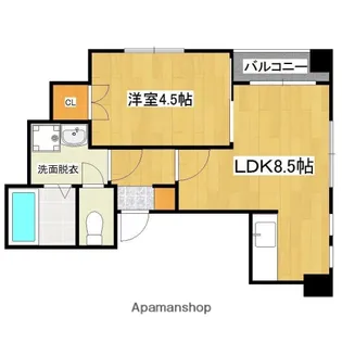 ポート・タウン35【5階】の間取り