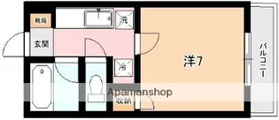 K1ビル【4階】の間取り