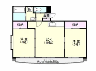 フェリーチェ 桂【3階】の間取り