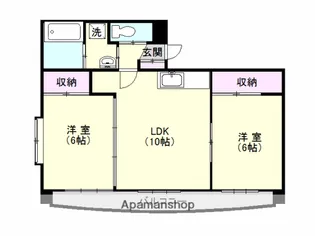 フェリーチェ 桂【5階】の間取り