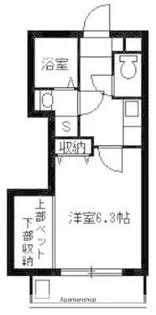れいめい上荒田【3階】の間取り