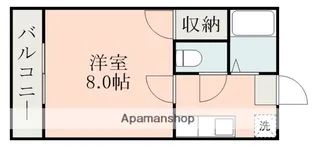 ロゼーヌ脇田【5階】の間取り