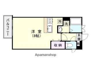 リーベンパレス西千石【4階】の間取り
