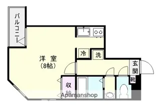 リーベンパレス西千石【1階】の間取り