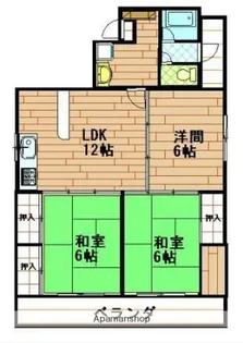 スクエア武ビル【202号室】の間取り