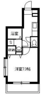 PARK SIDE 葉月館【0401号室】の間取り