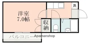 サンライフ永野【4階】の間取り