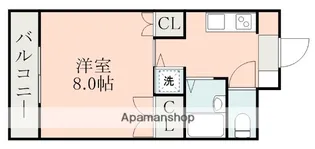 プラスパー伊敷【2階】の間取り