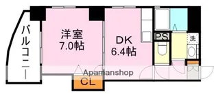 ケイツー・ビルド【5階】の間取り