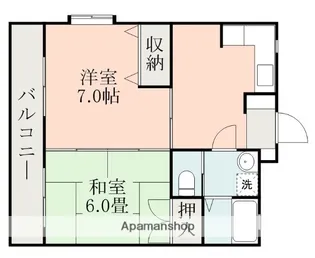 ソノフェリーチェ【203号室】の間取り