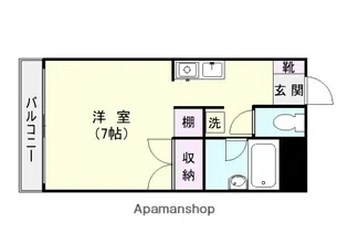 ウイングヒル【1階】の間取り