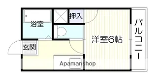 エクセルハイツ日之出【4階】の間取り