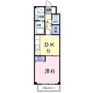 エテルネル21【1階】の間取り