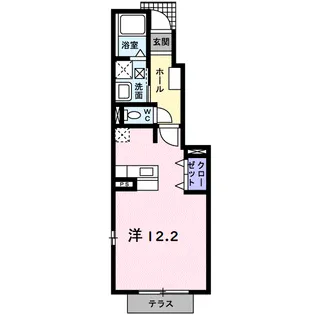 サンハイツ・陽光【1階】の間取り